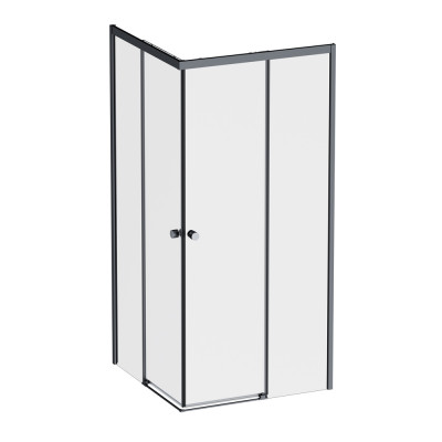 Душевой уголок черный 90x90см Am.pm X-Joy W94G-403-9090-BТ