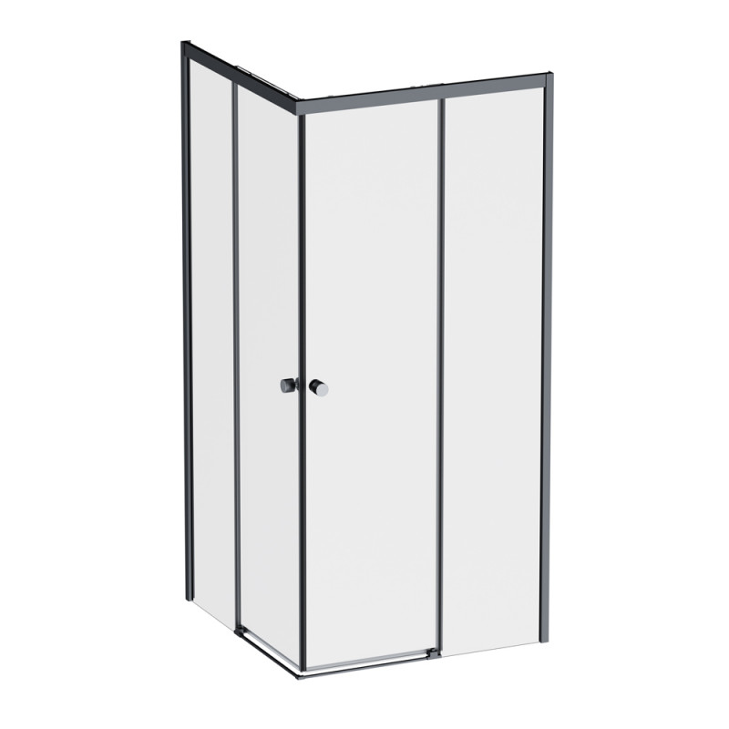Душевой уголок черный 90x90см Am.pm X-Joy W94G-403-9090-BТ