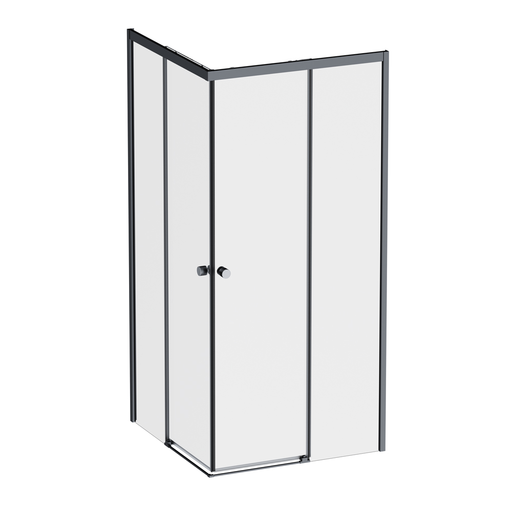 Душевой уголок черный 90x90см Am.pm X-Joy W94G-403-9090-BТ