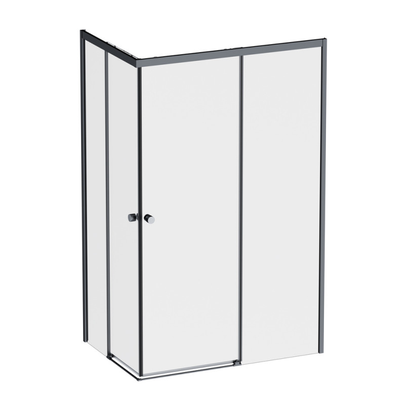 Душевой уголок черный 120x80см Am.pm X-Joy W94G-403-12080-BТ