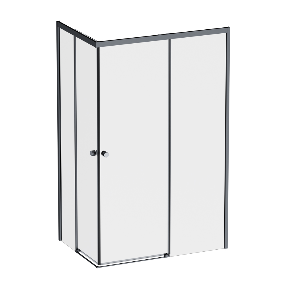 Душевой уголок черный 120x80см Am.pm X-Joy W94G-403-12080-BТ