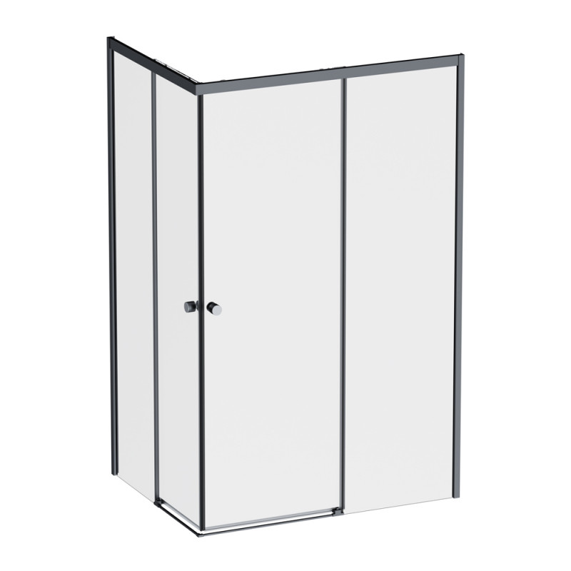 Душевой уголок черный 120x90см Am.pm X-Joy W94G-403-12090-BТ