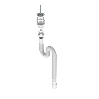 Гофросифон 1 1/2"х40/50 (TIVOLI)