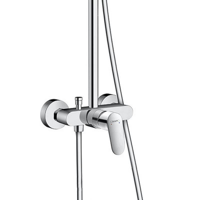Душевая система с термостатом хром hansgrohe Crometta S 240 1jet Showerpipe 27269000