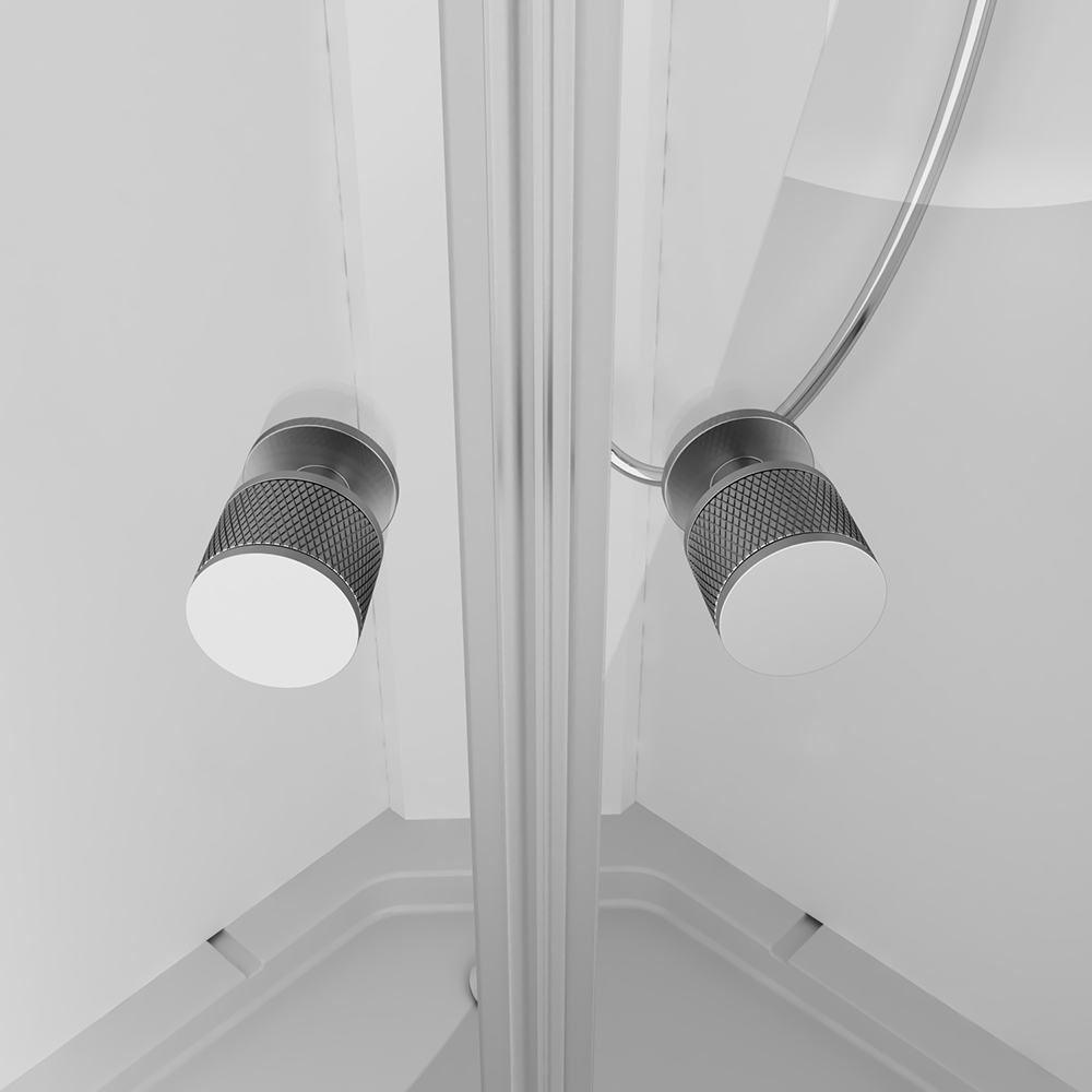 Душевая кабина хром 90x90 см без гидромассажа Am.pm X-Joy W94C-401-090MT