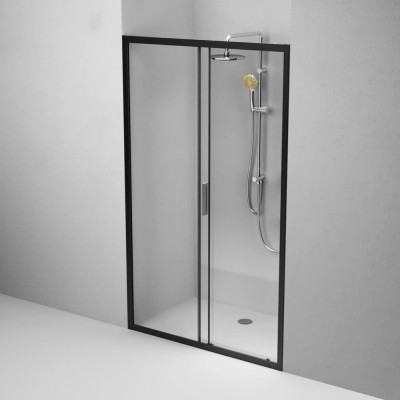 Душевая дверь 120х195см черная Am.pm Gem W90G-120-1-195BT