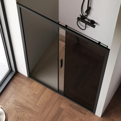 Душевая дверь 120х195см черная Am.pm Gem W90G-120-1-195BG