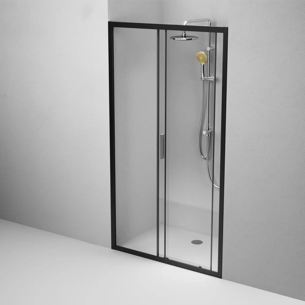 Душевая дверь 110х195см черная Am.pm Gem W90G-110-1-195BT