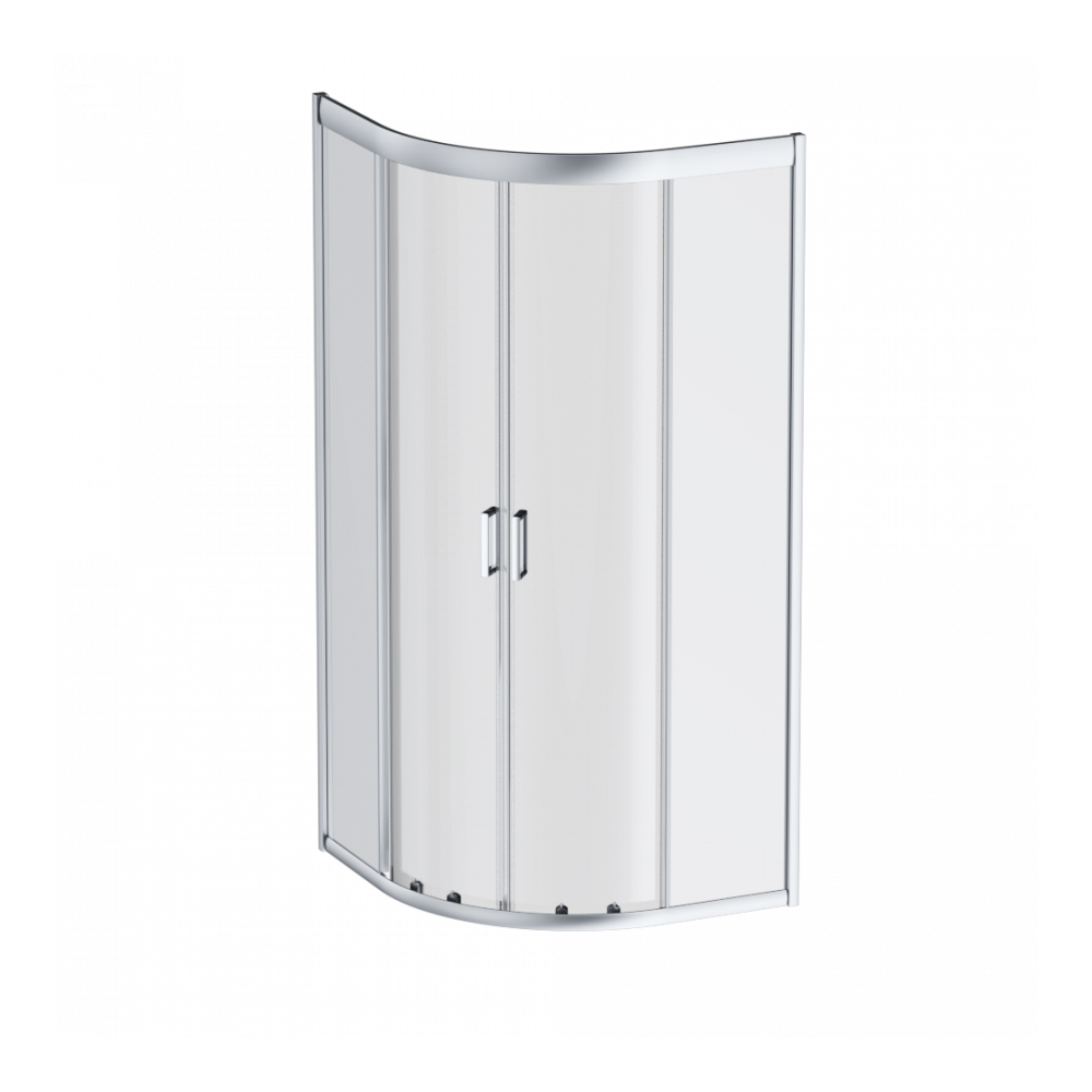 Душевой уголок без поддона хром 90х90x190см Am.pm Gem W90G-401-090WT
