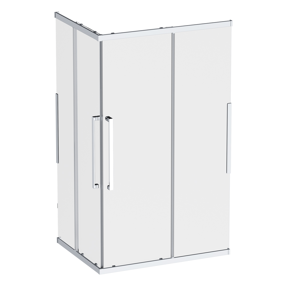 Душевой уголок хром 120x90см Am.pm Func W84G-403-12090-MТ