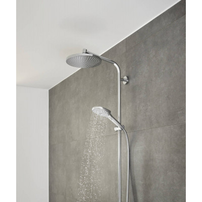 Ручной душ, 3 типа струи, белое/хром, Raindance Select E 120 3jet, Hansgrohe