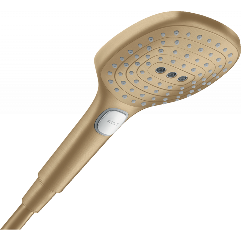 Ручной душ Hansgrohe Raindance Select 120 Air 3jet, брашированная бронза