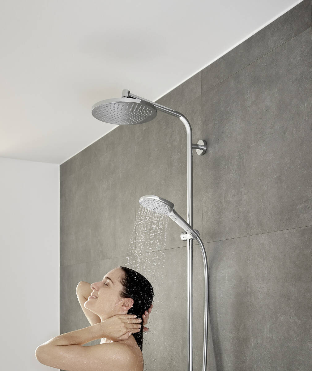 Ручной душ Hansgrohe Raindance Select 120 Air 3jet, брашированная бронза