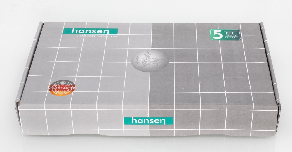 Смеситель однорычажный Hansen HL11099-F для раковины-чаши, белый