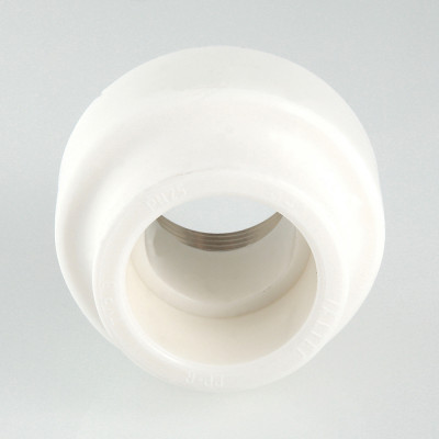Муфта PP-R комбинированная под ключ белая Дн 40х1 1/4" ВР Valtec