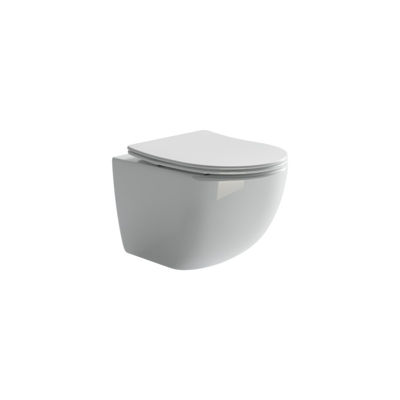 Подвесной унитаз 365х485мм Ceramica Nova Forma CN3009 белый