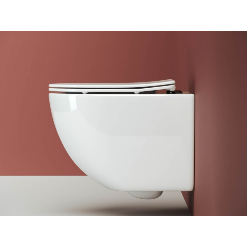 Подвесной унитаз 365х485мм Ceramica Nova Forma CN3009 белый
