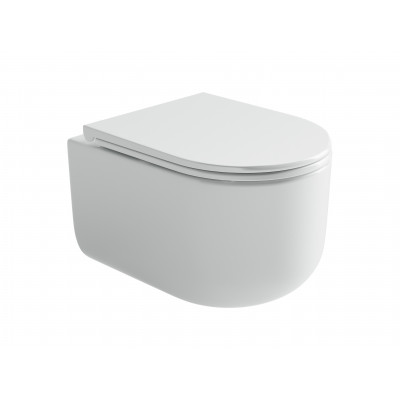 Подвесной унитаз 360х490мм Ceramicanova Ulma Rimless CN4006 белый