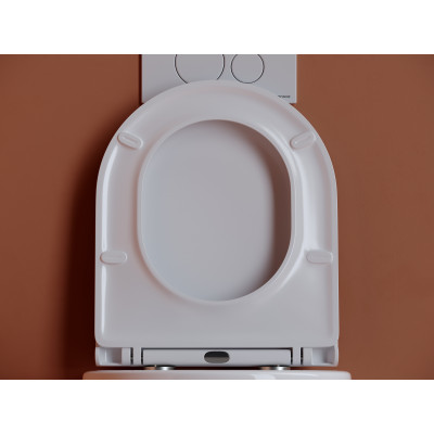 Подвесной унитаз 360х490мм Ceramicanova Ulma Rimless CN4006 белый