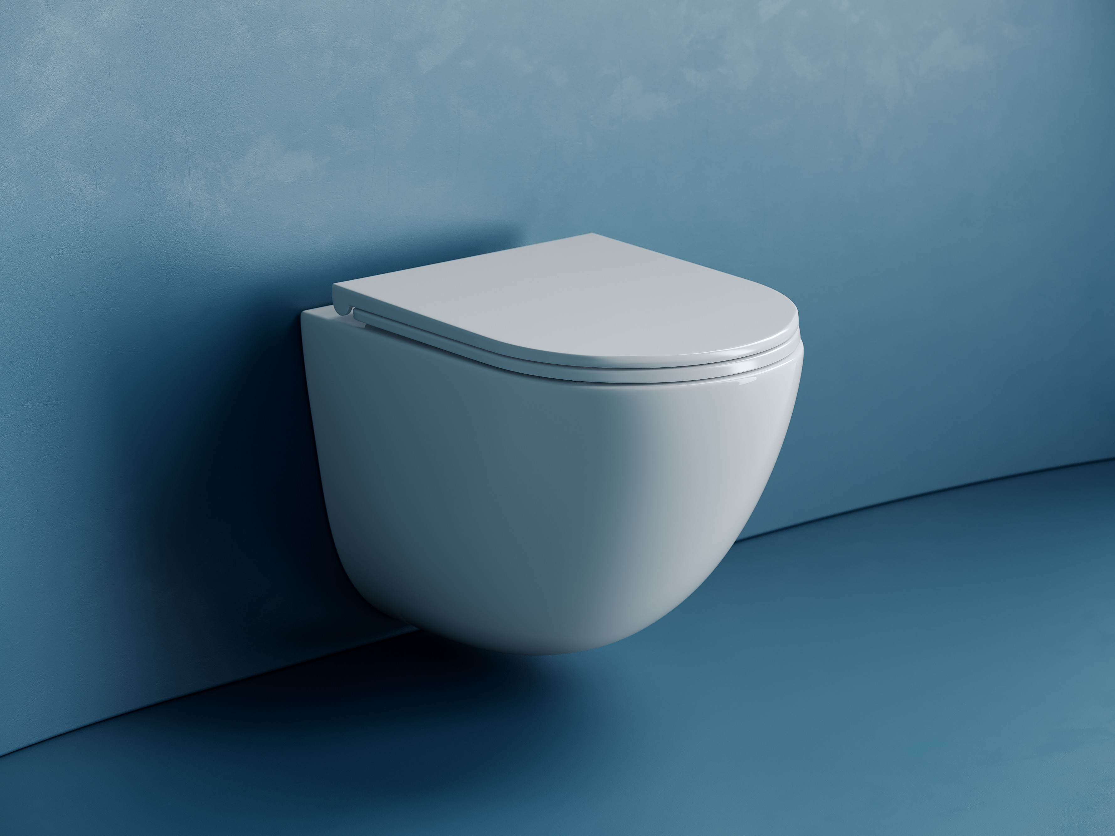 Подвесной унитаз 360х495мм Ceramicanova Vogue Торнадо безободковый CN4008T белый