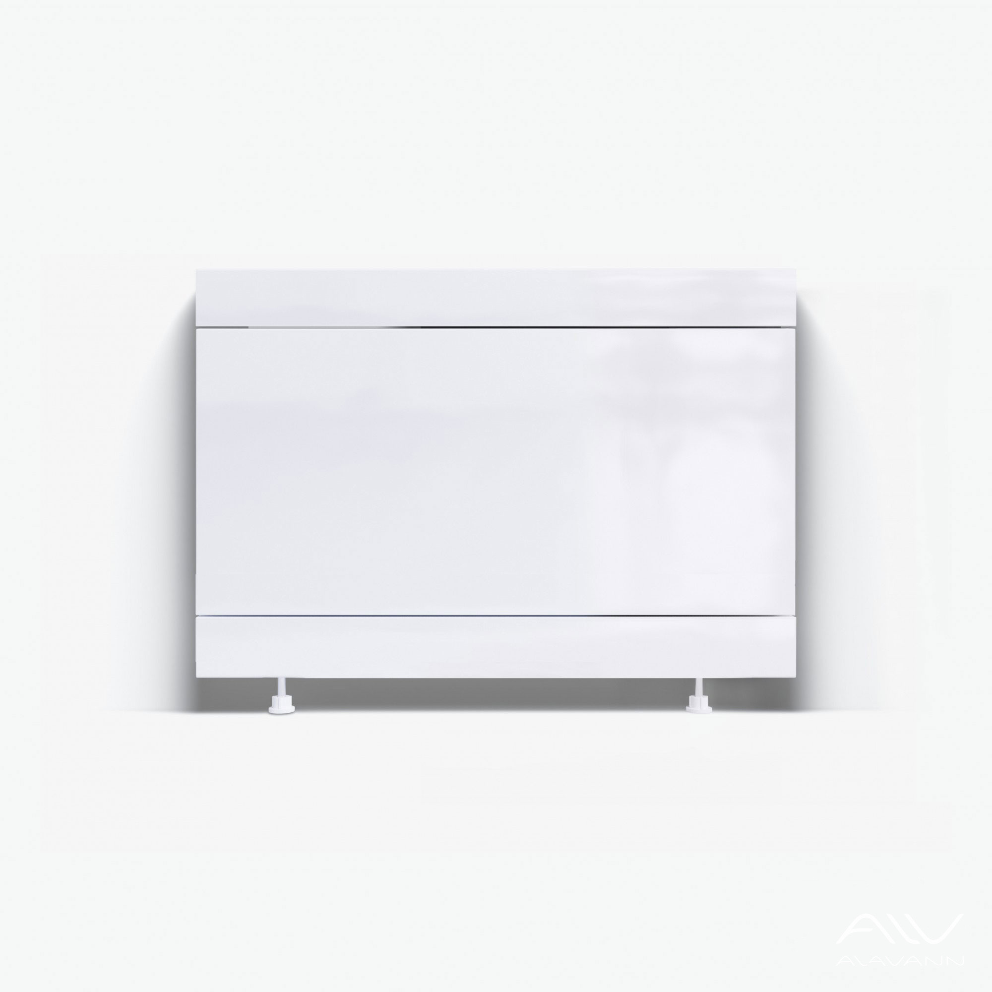 Экран под ванну Alavann Soft торцевой 80 см белый