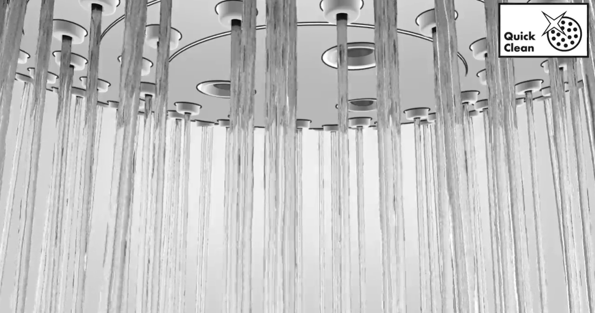 Душевой гарнитур Hansgrohe Rainfinity 130 3jet с душевым шлангом 160 см, белый матовый