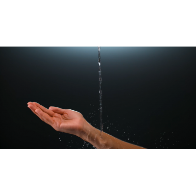 Душевой гарнитур Hansgrohe Rainfinity 130 3jet с душевым шлангом 160 см, белый матовый