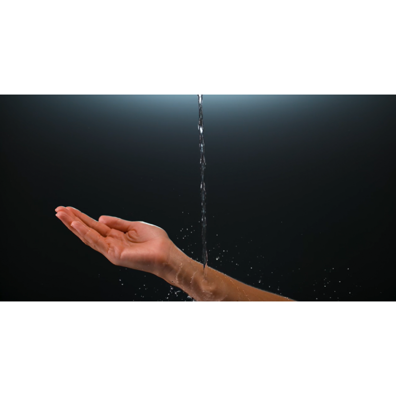 Душевой гарнитур Hansgrohe Rainfinity 130 3jet с душевым шлангом 160 см, белый матовый