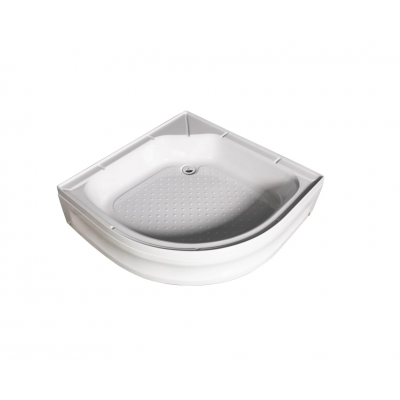 Душевая кабина с поддоном хром 80x80х220см River NARA LIGHT XL 80/24 MT