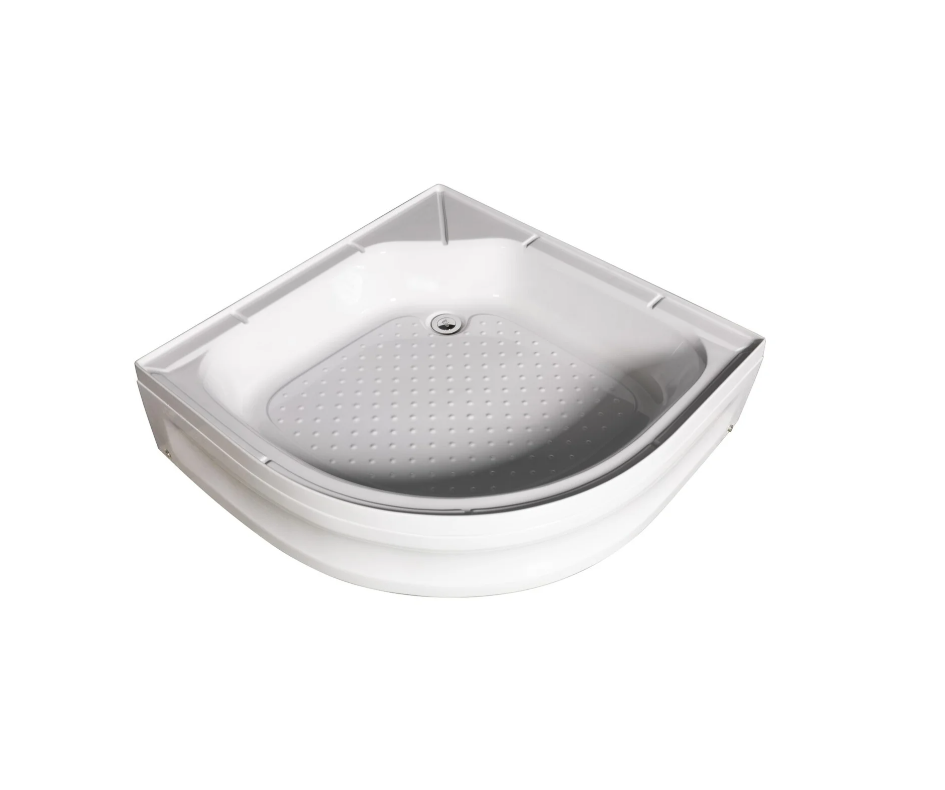 Душевая кабина с поддоном хром 80x80х220см River NARA LIGHT Б/К XL 80/24 MT