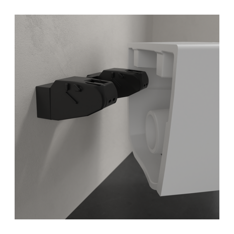 Унитаз Villeroy & Boch Antao 370x560мм безободковый, с вертикальным смывом, с функцией TwistFlush, Stone White CeramicPlus