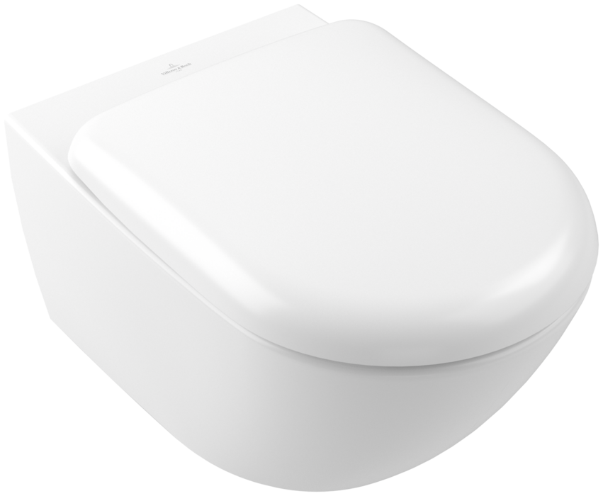Сиденье для унитаза Villeroy&Boch Antao, с автоматическим опусканием, со съемным сиденьем, Stone White