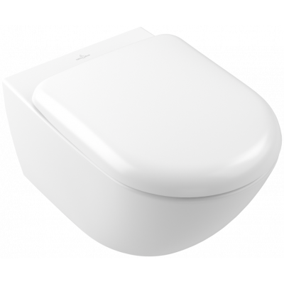 Сиденье для унитаза Villeroy&Boch Antao, с автоматическим опусканием, со съемным сиденьем, Alpin White