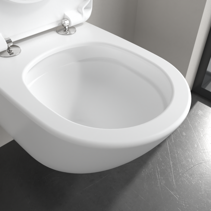 Сиденье для унитаза Villeroy&Boch Antao, с автоматическим опусканием, со съемным сиденьем, Alpin White