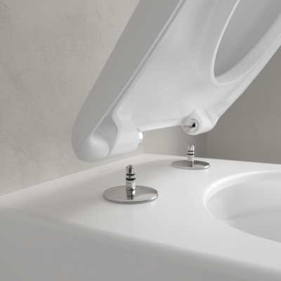 Сиденье для унитаза Villeroy&Boch Antao, с автоматическим опусканием, со съемным сиденьем, Alpin White