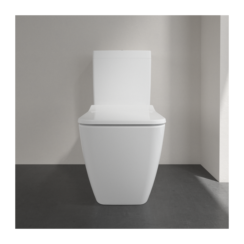 Сидение для унитаза Villeroy&Boch Venticello SlimSeat (Wrapover), с микролифтом, быстросъемное, Альпийский белый