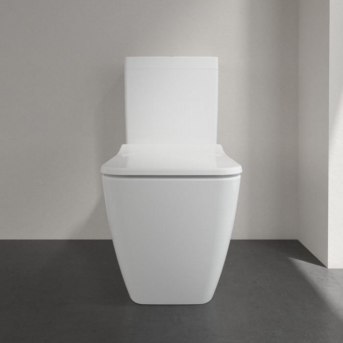 Сидение для унитаза Villeroy&Boch Venticello SlimSeat (Wrapover), с микролифтом, быстросъемное, Альпийский белый