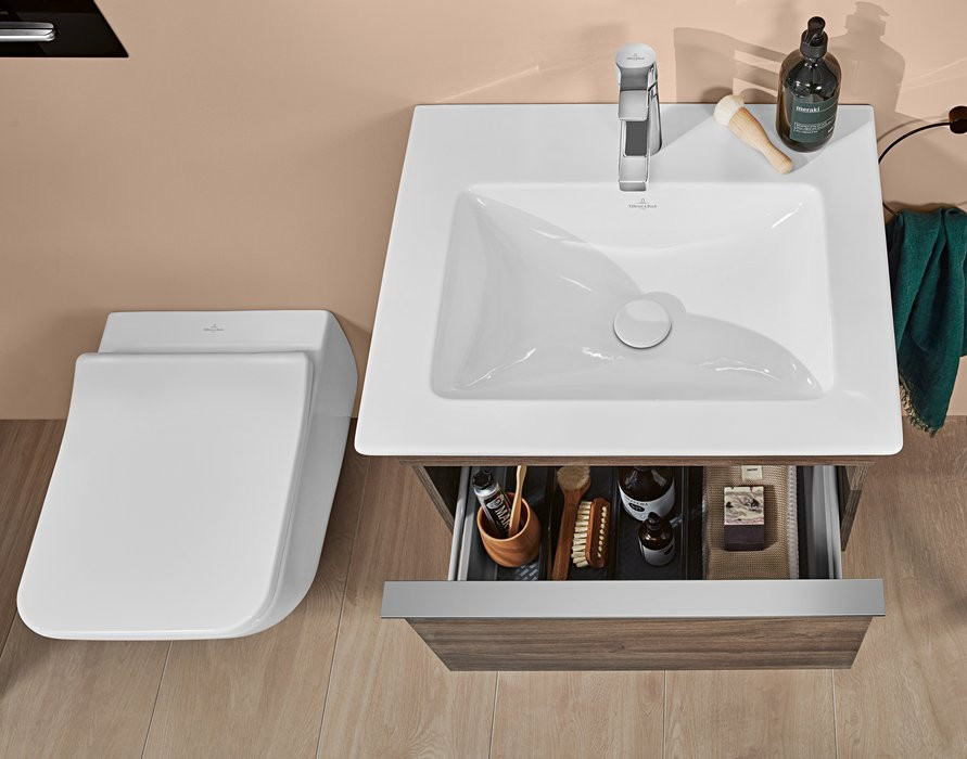 Сидение для унитаза Villeroy&Boch Venticello SlimSeat (Wrapover), с микролифтом, быстросъемное, Альпийский белый