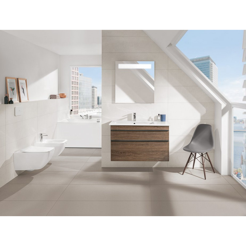 Сидение для унитаза Villeroy&Boch Venticello SlimSeat (Wrapover), с микролифтом, быстросъемное, Альпийский белый