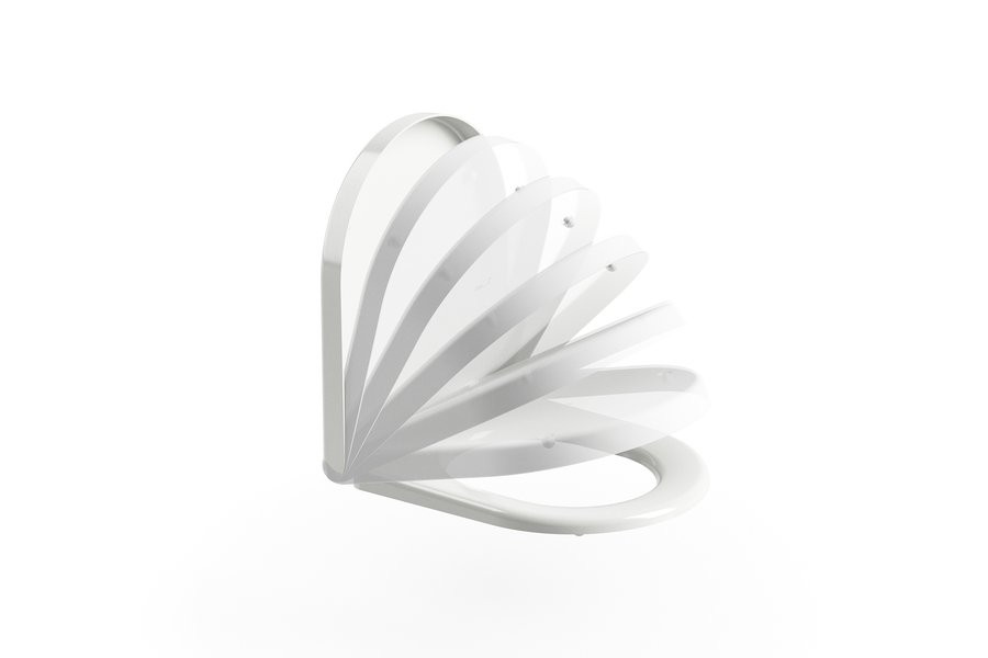 Сиденье для унитаза RAVAK Uni Chrome 02A белое