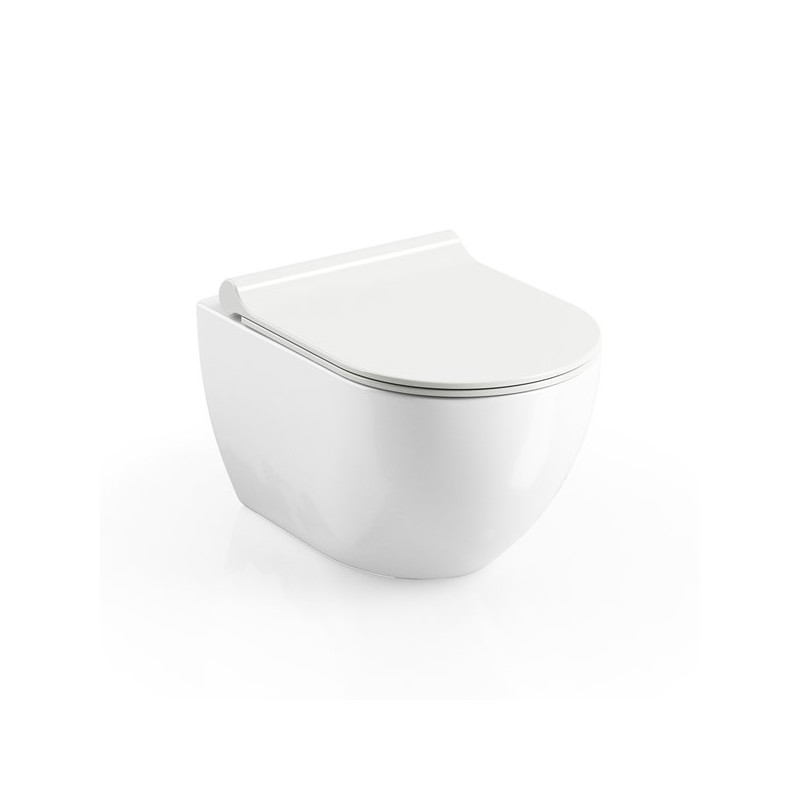 Сиденье для унитаза RAVAK Uni Chrome Slim белое