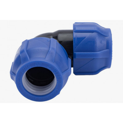 Отвод компрессионный ПЭ Дн 40х90гр Ру16 VALFEX 121001214040