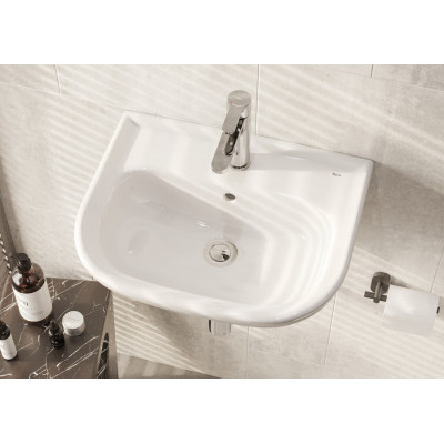 Раковина Roca Access 500x410мм, 1 отверстие, белая