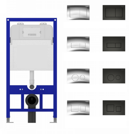 Инсталляция для подвесного унитаза Quwelle Pro 1150x525x110