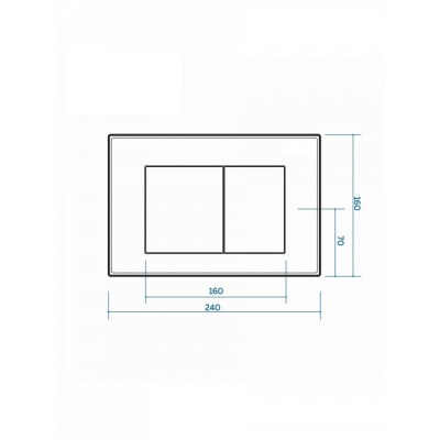 Инсталляция для подвесного унитаза Quwelle Pro 1150x525x110