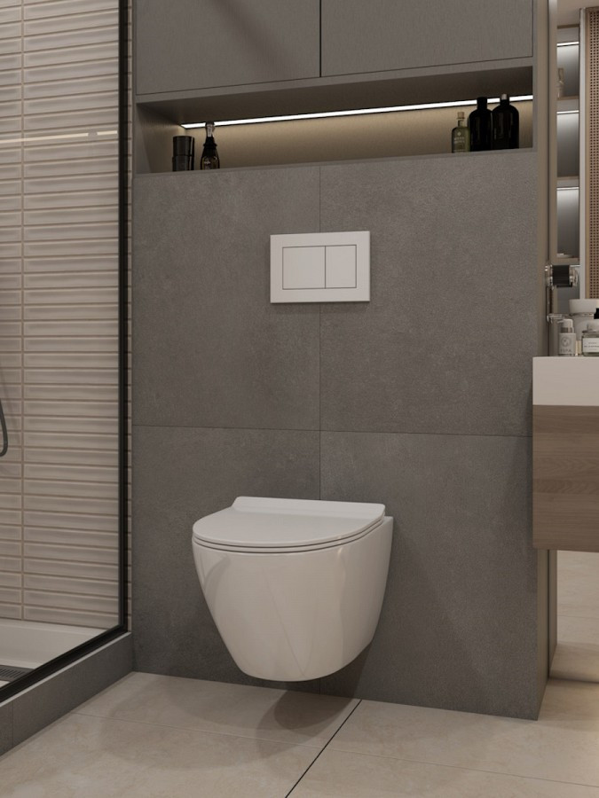 Инсталляция для подвесного унитаза Quwelle Pro 1150x525x110