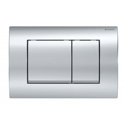 Комплект Унитаз подвесной Qwelle + Инсталляция Geberit Duofix Delta 458.163.21.1 с кнопкой смыва, хром