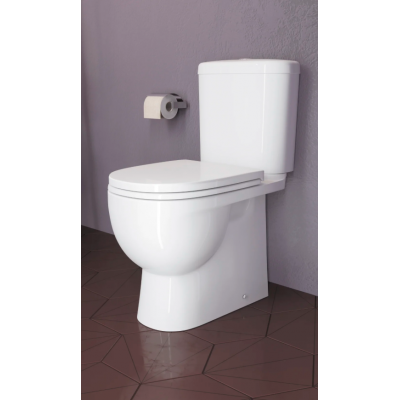 Унитаз компакт Sanita Luxe Art Comfort Белый с быстросъемным сиденьем soft-close