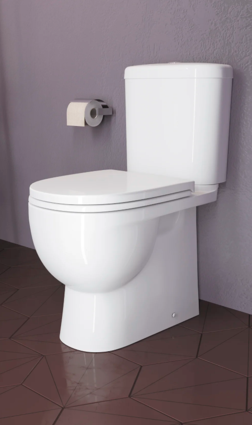Унитаз компакт Sanita Luxe Art Comfort Белый с быстросъемным сиденьем soft-close