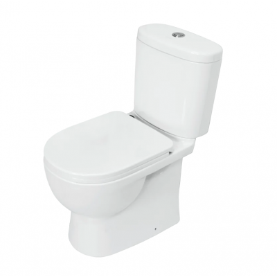 Унитаз компакт Sanita Luxe Art Comfort Белый с быстросъемным сиденьем soft-close